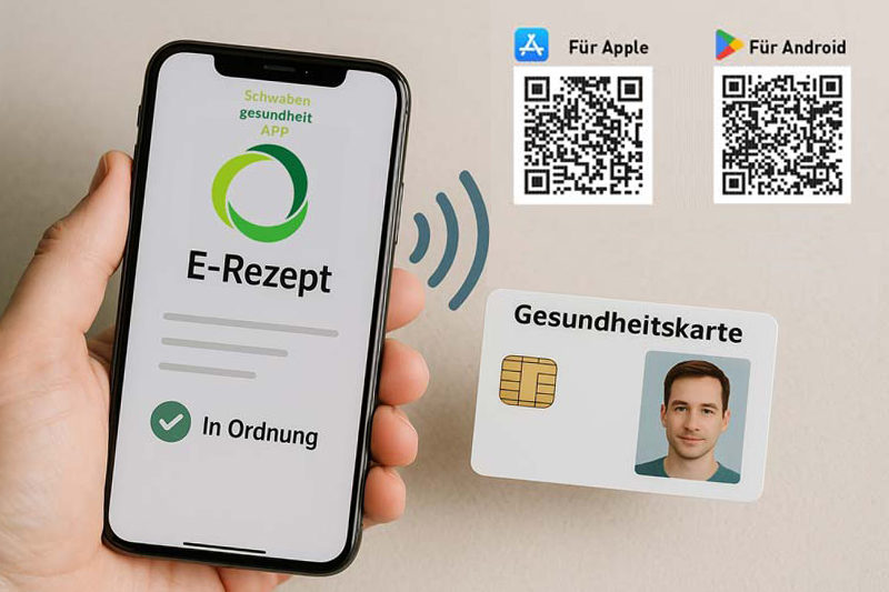 Unsere Schwabengesundheit-App für ihre Gesundheit